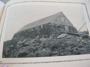 The "Tip-Top House" Mount Washington, New Hampshire Reached from Fabyan or Bretton Woods, on Whtie Mountains Division, Boston and Maine R. R.  Connection at Base Station with Mount Washington Railway 