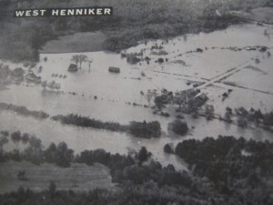 Flooding of the Contoocook River in West Henniker